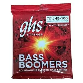 GHS Strings ML3045 4-String Bass Boomers(R), Long Scale, Medium Light (.045-.100)