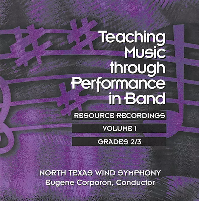 GIA CD418 Teaching Music through Performance in Band – Volume 1, Grades 2 & 3 – CD