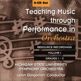 GIA CD536Teaching Music through Performance in Orchestra – Volume 1 – CD