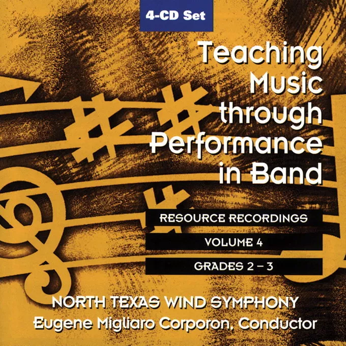 GIA CD552 Teaching Music through Performance in Band - Volume 4, Grades 2 & 3 - CD