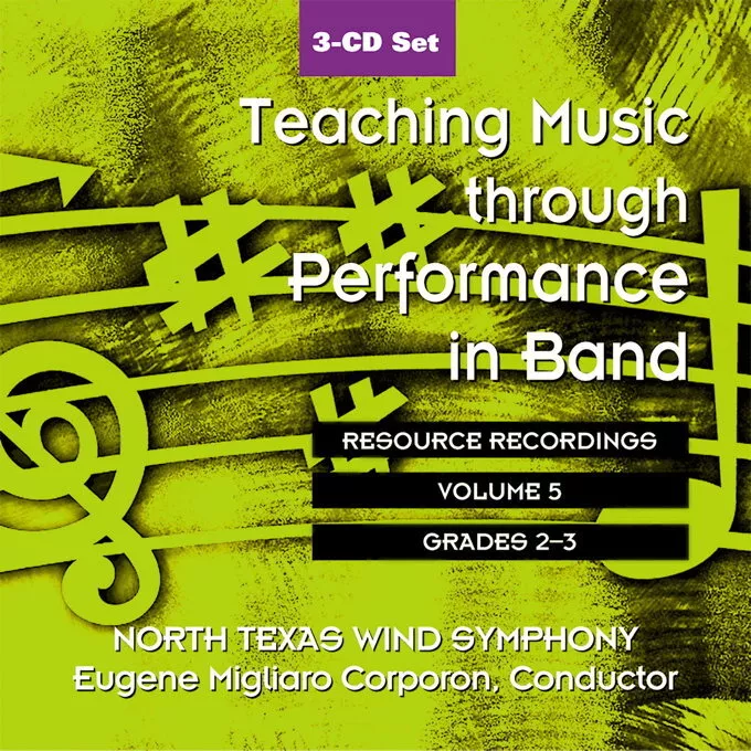 GIA CD623 Teaching Music through Performance in Band – Volume 5, Grades 2 & 3 – CD