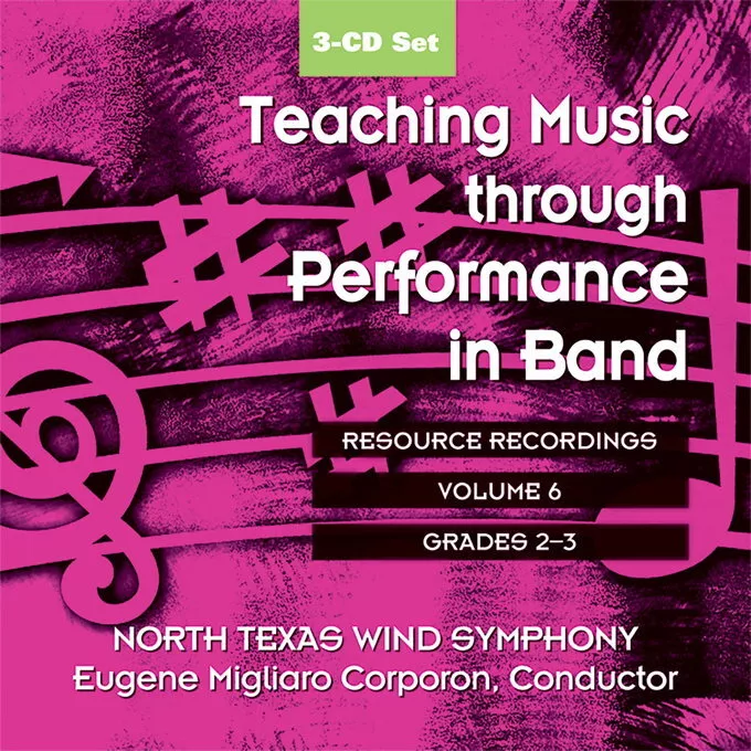 GIA CD683 Teaching Music through Performance in Band – Volume 6, Grades 2 & 3 – CD