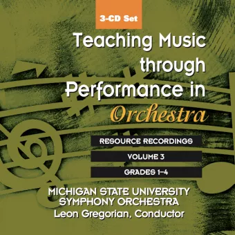 GIA CD751 Teaching Music through Performance in Orchestra – Volume 3 – CD