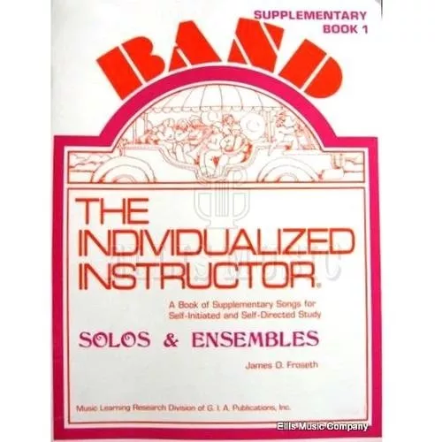 GIA MS1TB The Individualized Instructor: Supplementary Book 1 – Trombone
