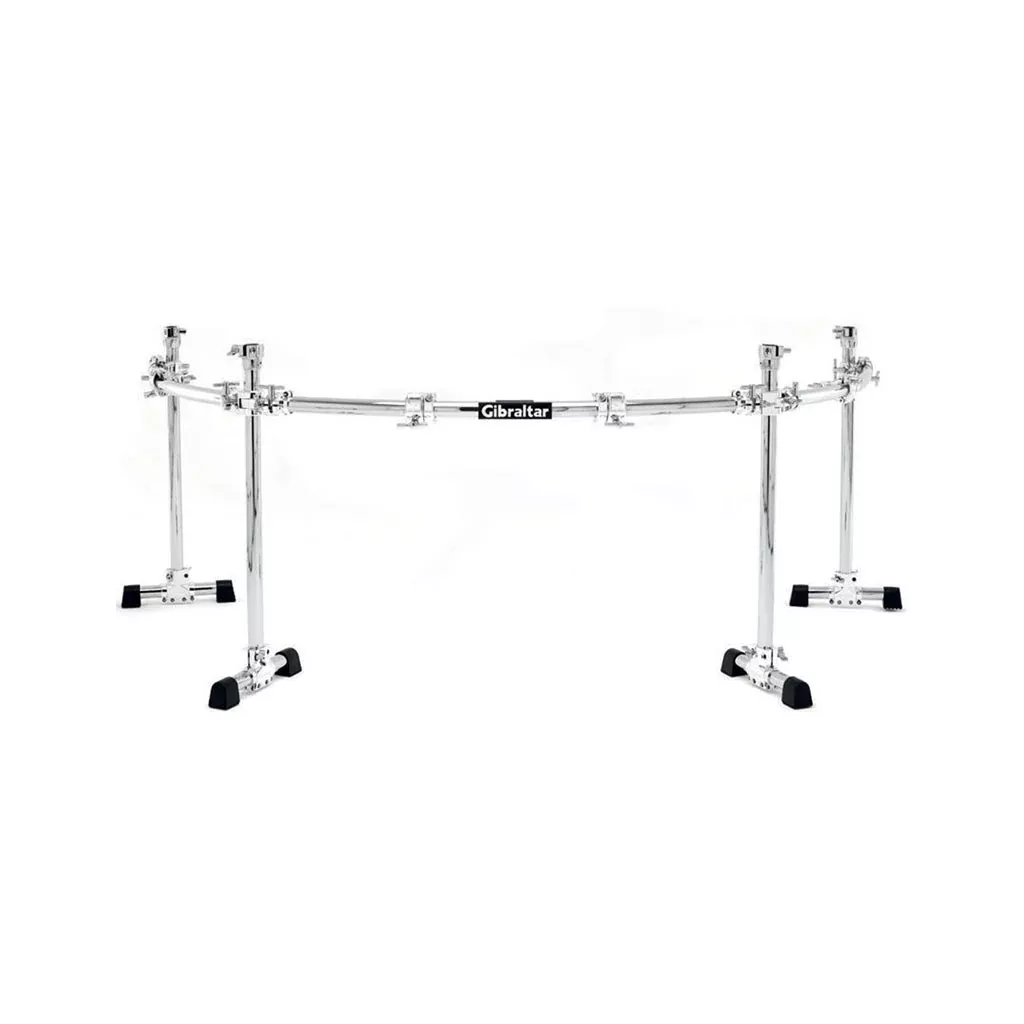Gibraltar GCS-450C Chrome Road Series 4 Post Curved Rack