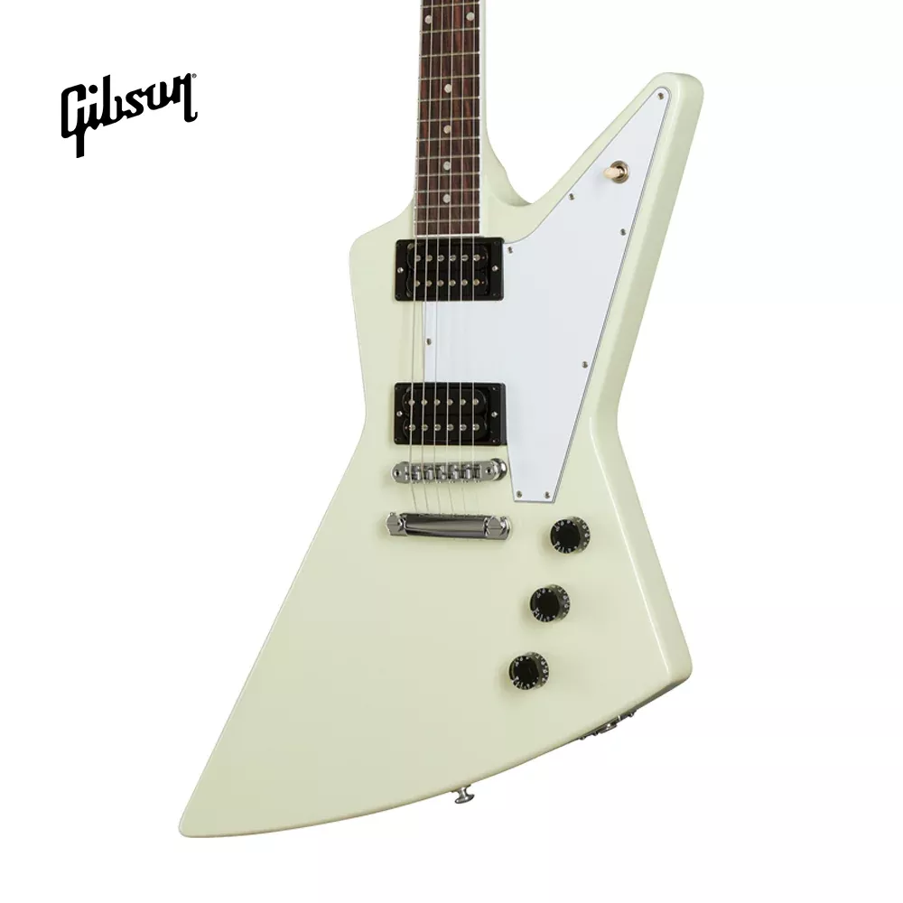 GIBSON 70S EXPLORER ELECTRIC GUITAR - CLASSIC WHITE