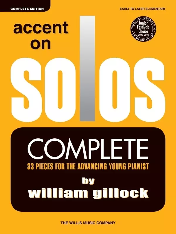 GILLOCK – ACCENT ON SOLOS COMPLETE