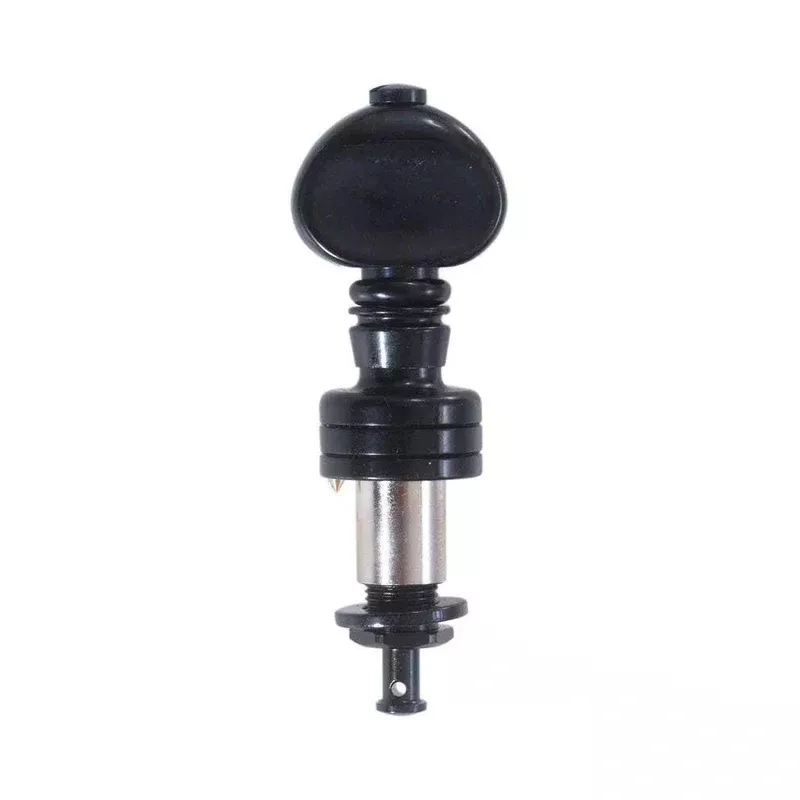Gotoh Black Chrome Planetary Banjo Tuners, Black Buttons