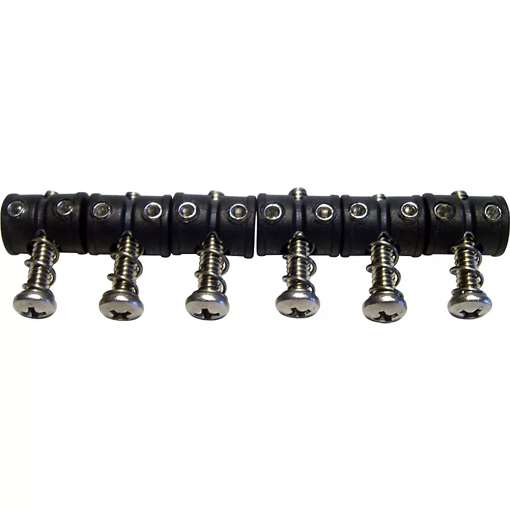 Graph Tech String Saver Saddle Barrel for Mustang, Jaguar, Jazzmaster, and Jagstang Electric Guitars (Set of 6)