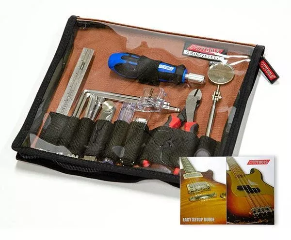 GROOVETECH ACOUSTIC GUITAR TECH KIT With EASY SETUP GUIDE
