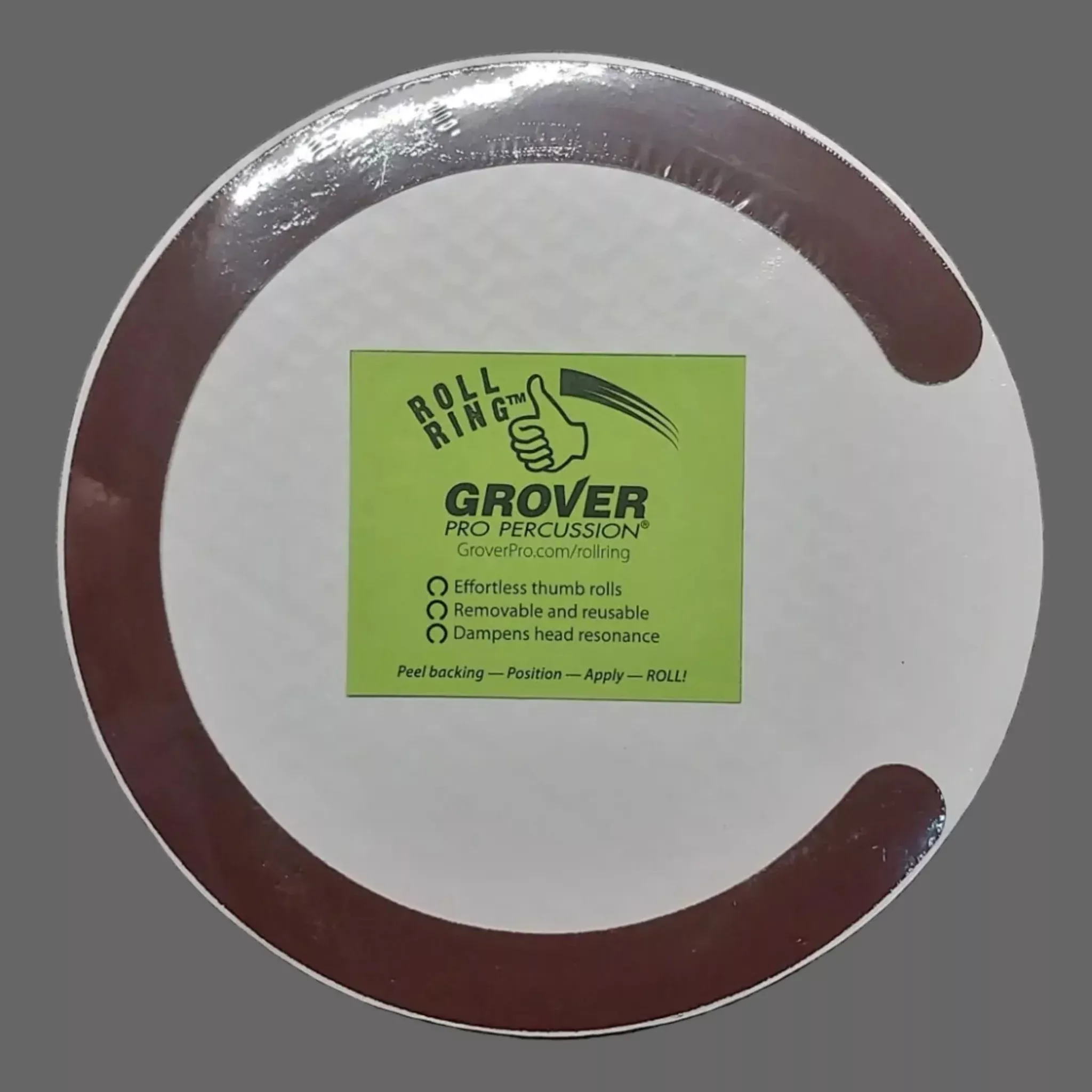 Grover Pro Tambourine Roll Ring – 10″