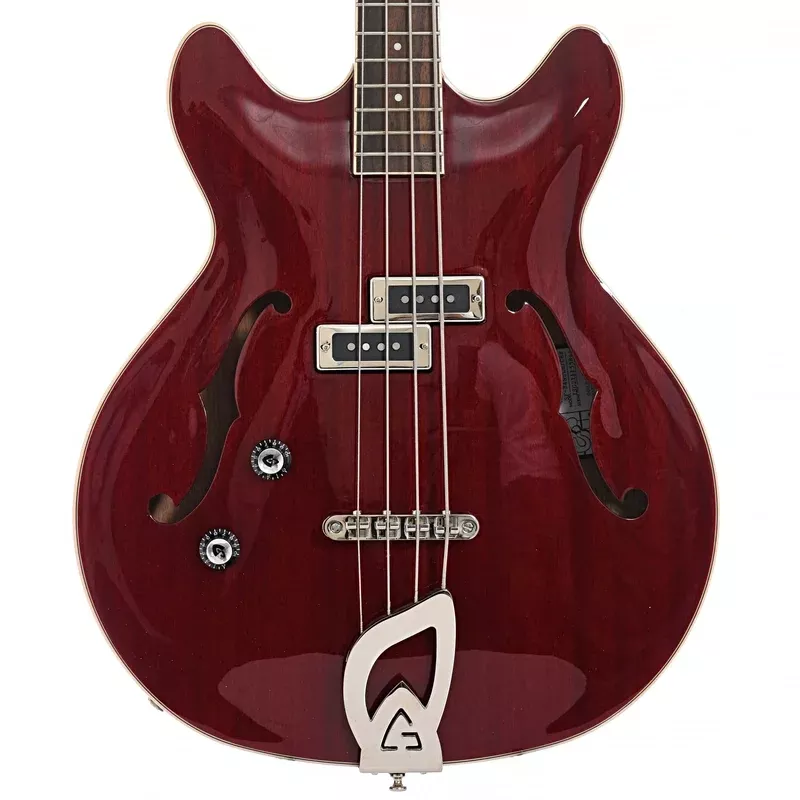 Guild Starfire 1 Lefthanded Bass, Cherry Red