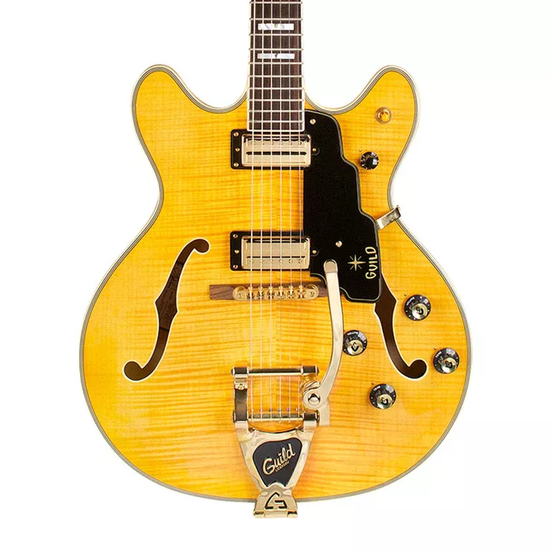 Guild Starfire VI - Blonde with Ebony Fingerboard