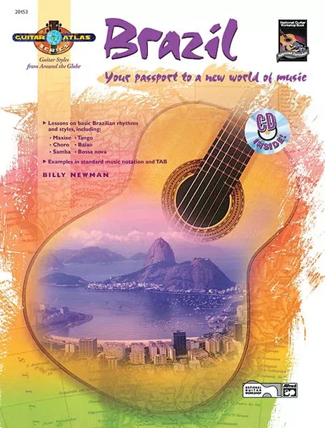 Guitar Atlas: Brazil: Guitar Book & CD