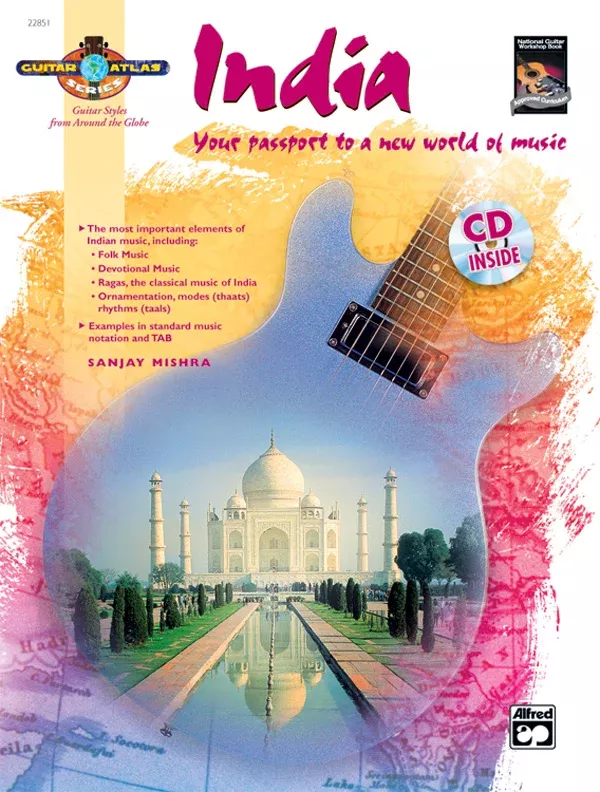 Guitar Atlas: India: Guitar Book & CD