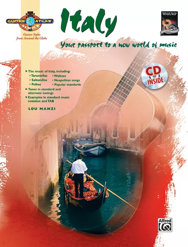 Guitar Atlas: Italy: Guitar Book & CD