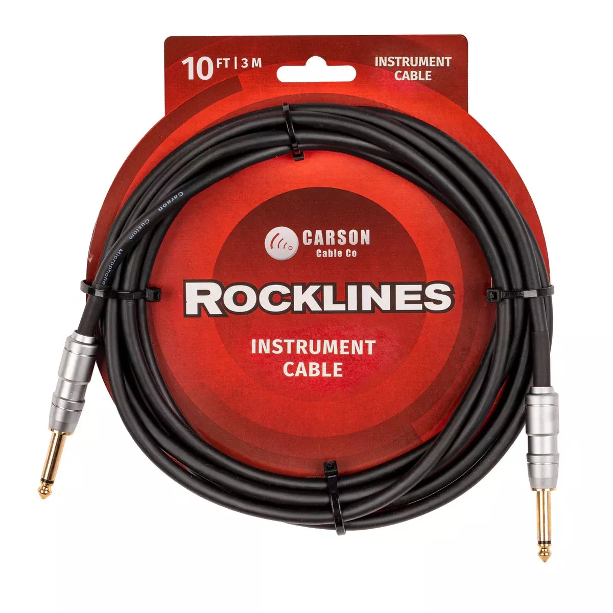 Guitar Cable 10' ROCKLINES Carson