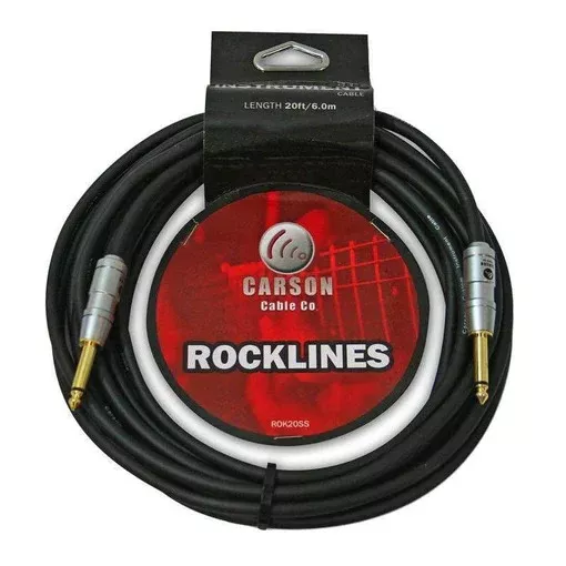 Guitar lead Carson Rocklines 20'