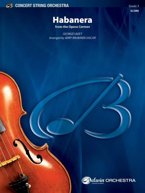 Habanera (from the opera Carmen): String Orchestra Conductor Score