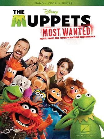 Hal Leonard 00127534 The Muppets Most Wanted PVG Book