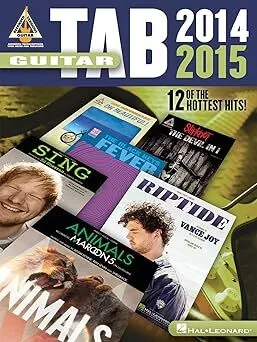 Hal Leonard 00142573 Guitar Tab 2014-2015 Guitar Recorded Versions
