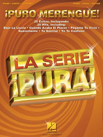 Hal Leonard 00310948 ¡Puro Merengue! PVG Songbook