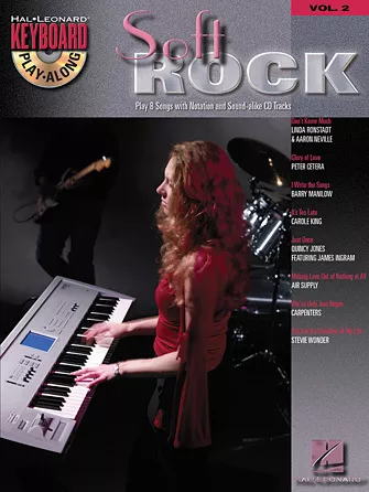 Hal Leonard 00699876 Soft Rock Keyboard Play-Along Volume 2