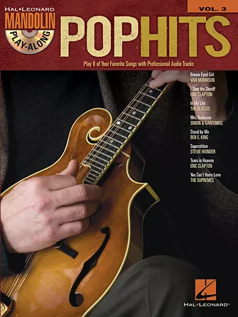 Hal Leonard 00702519 Pop Hits Mandolin Play-Along Volume 3 w/CD