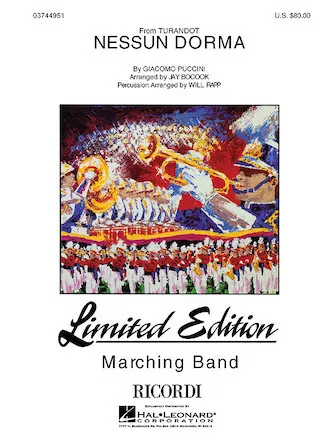 Hal Leonard 03744951 Nessun Dorma for Marching Band
