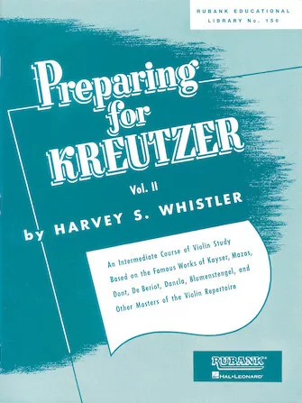 Hal Leonard 04472580 Preparing for Kreutzer Volume 2 for Violin