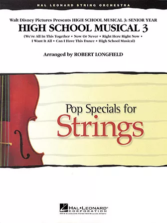Hal Leonard 04626399 High School Musical 3 for String Orchestra