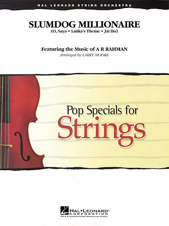 Hal Leonard 04626407 Slumdog Millionaire for String Orchestra