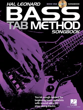 Hal Leonard 120236 BassTab Method Songbook Bk 1, with CD