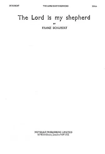 Hal Leonard 14019418 The Lord Is My Shepherd for SSAA Choir