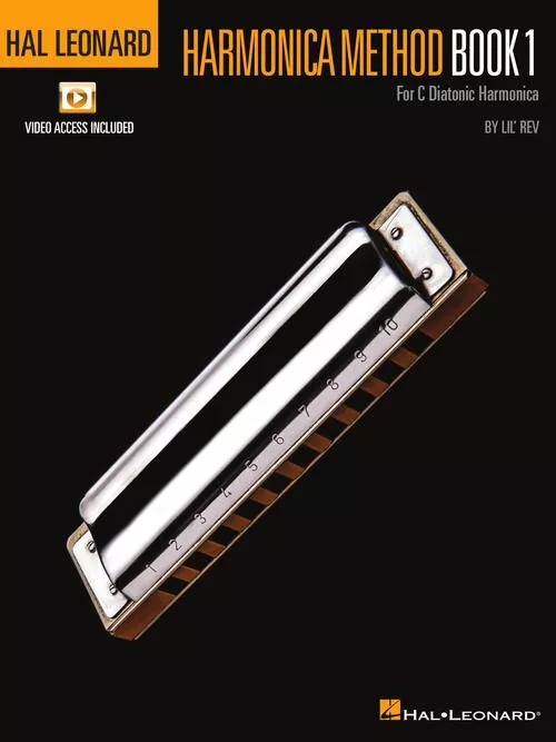 Hal Leonard 337564 Harmonica Method, Bk 1, for C Diatonic Harmonica