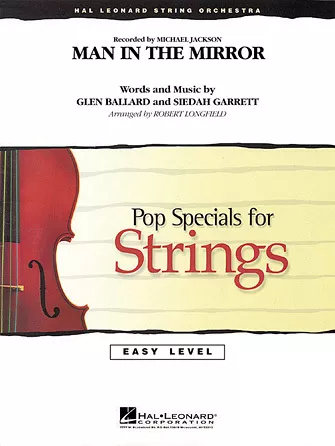 Hal Leonard 4490906 Man in the Mirror For String Orchestra
