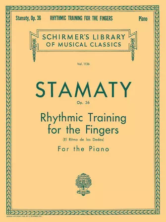 Hal Leonard 50257930 Rhythmic Training for the Fingers, Op. 36 Piano Technique