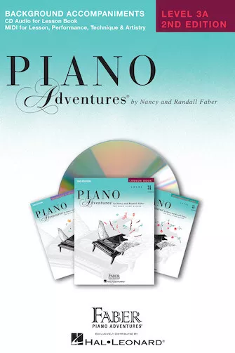 Hal Leonard CD1005 Faber Piano Adventures Level 3A CD's