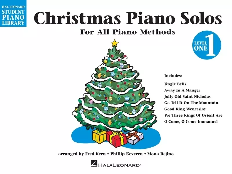 HAL LEONARD STUDENT PIANO LIBRARY CHRISTMAS PIANO SOLOS BK 1
