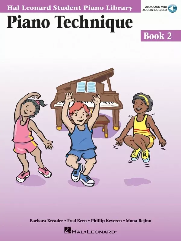 HAL LEONARD STUDENT PIANO LIBRARY TECHNIQUE BK 2 BK/OLA