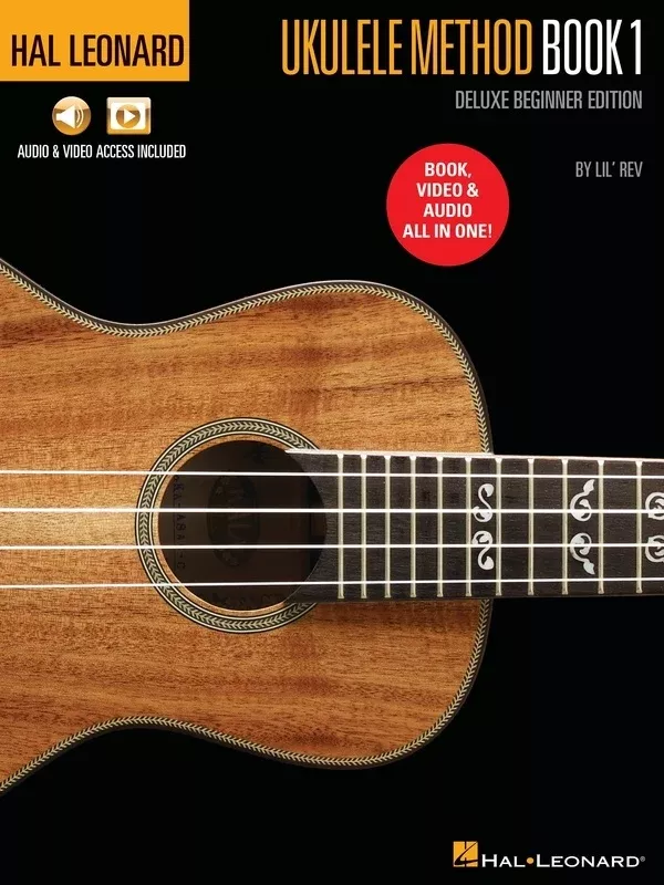 HAL LEONARD UKULELE METHOD DELUXE BEGINNER EDITION BK/OLM