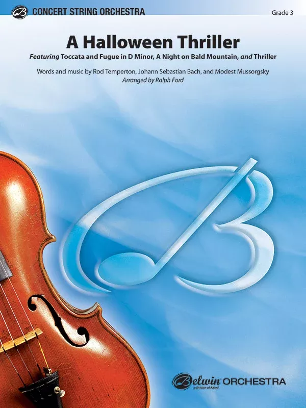 A Halloween Thriller: String Orchestra Conductor Score & Parts