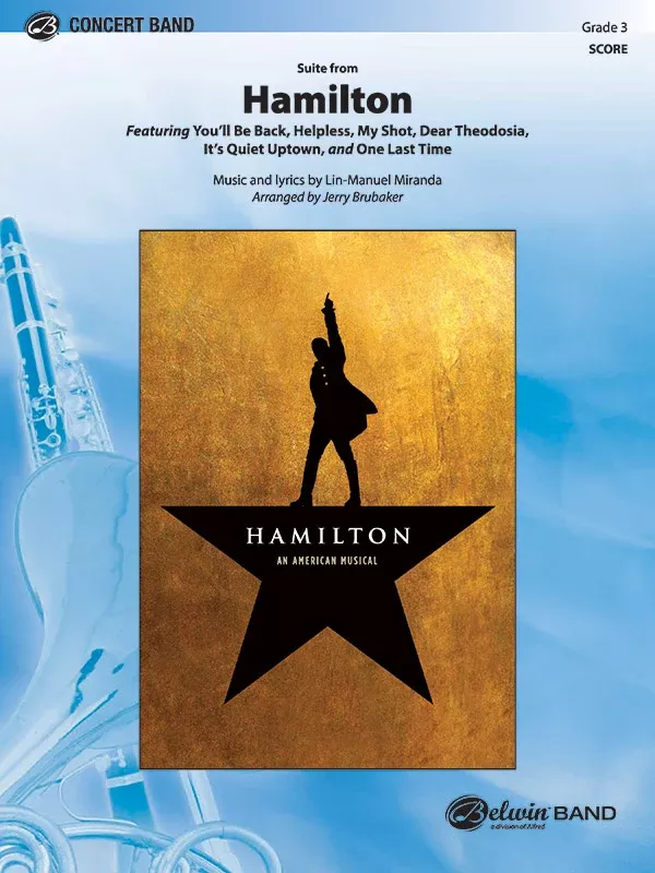 Hamilton, Suite from: Concert Band Conductor Score