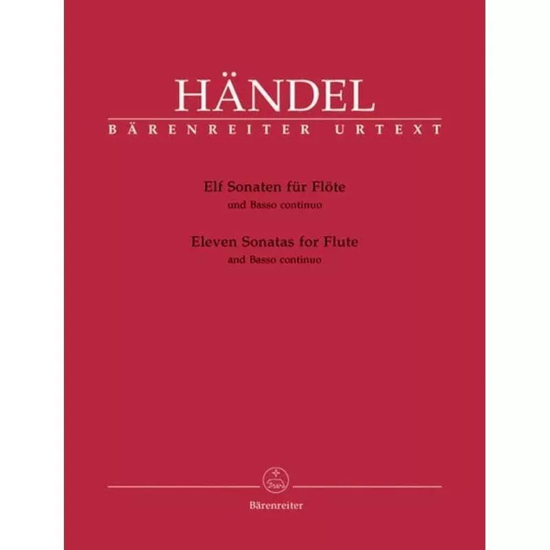 Handel - 11 Sonatas for Flute and Basso Continuo