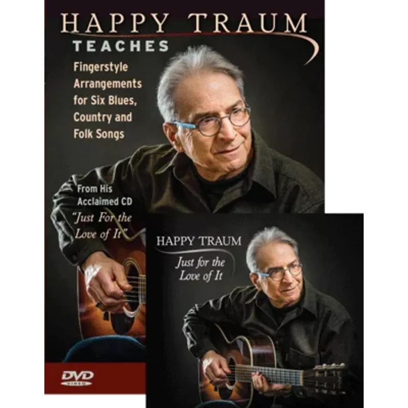 Happy Traum “Just for the Love of It” CD + DVD Package