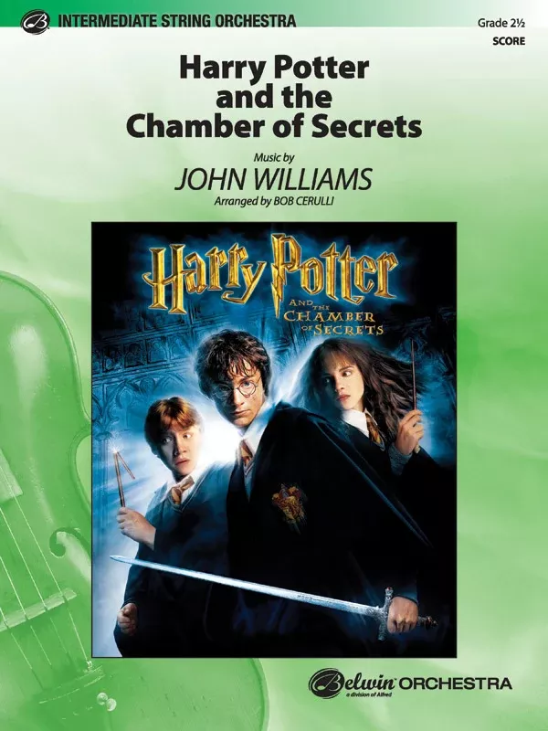 Harry Potter and the Chamber of Secrets, Themes from: Full Orchestra Conductor Score
