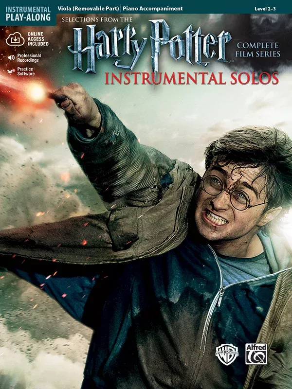 Harry Potter™ Instrumental Solos for Strings: Viola Book & Online Audio/Software