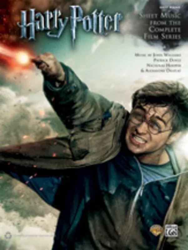 HARRY POTTER SHEET MUSIC FROM COMPLETE FILMS EASY PIANO