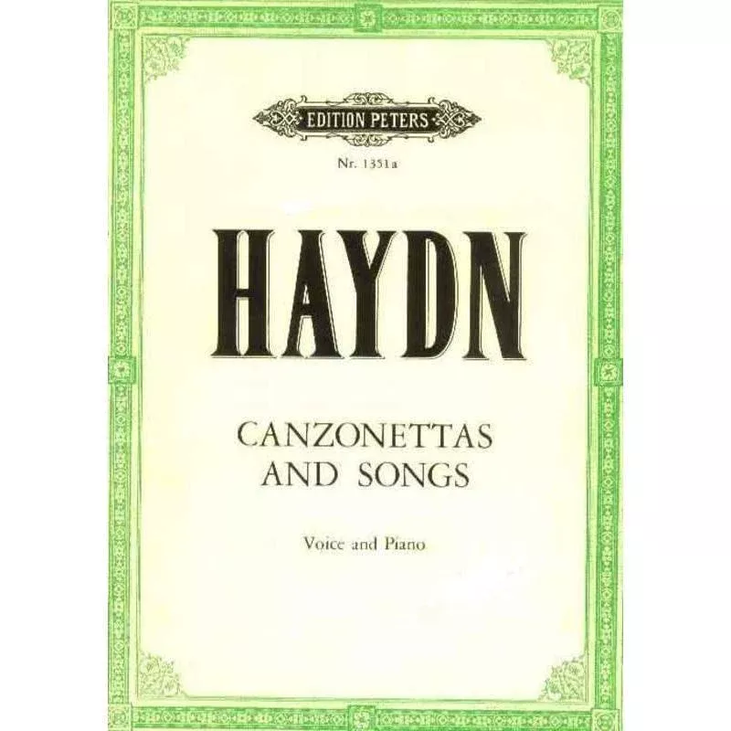 Haydn - 35 Canzonettas and Songs