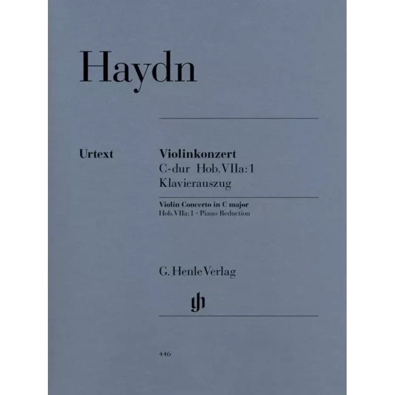 HAYDN CONCERTO NO 1 C MAJOR VLN/PNO